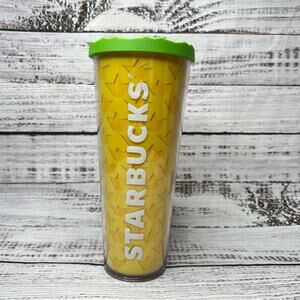 Starbucks‎ 24oz Cold Cup Pineapple Tumbler Yellow Green